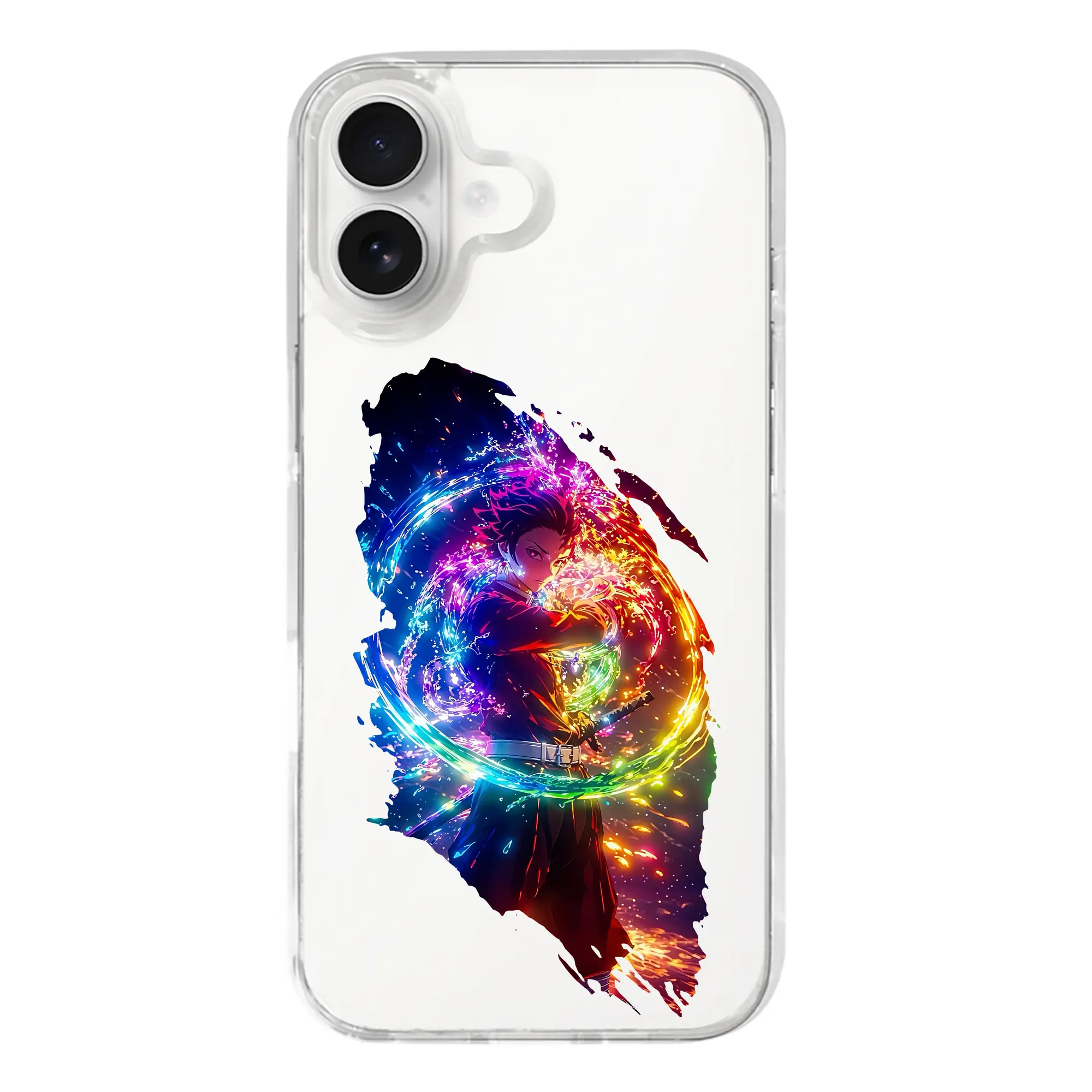 鬼滅の刃 グッズ,竈門 炭治郎 - iPhone 17シリーズ 透明スマホケース – 薄型・耐衝撃・精密フィット保護カバー